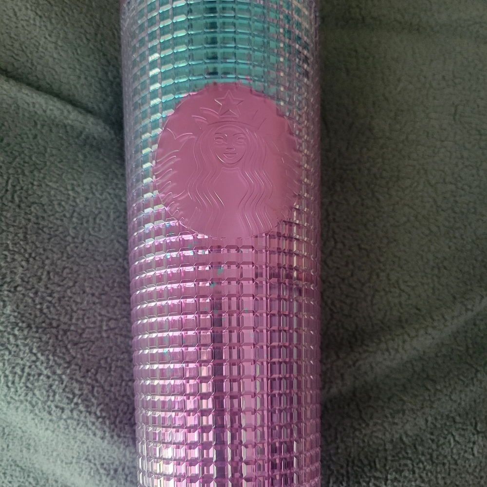 2021 Starbucks Pink & Blue Studded Tumbler